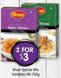 Spudshed Shan Spices Mix Varieties offer