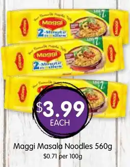 Spudshed Maggi Masala Noodles offer