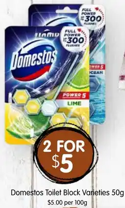 Spudshed Domestos Toilet Block Varieties offer