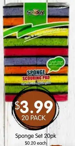 Spudshed Sponge Set offer