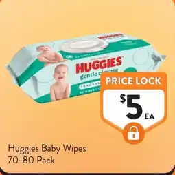 Foodworks Huggies Baby Wipes offer