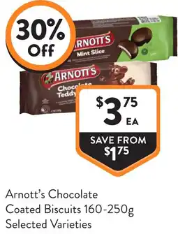 Foodworks Arnott's Chocolate Coated Biscuits offer