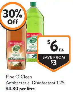 Foodworks Pine O Cleen Antibacterial Disinfectant offer