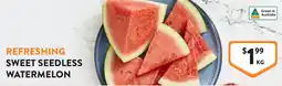 Foodworks Refreshing sweet seedless watermelon offer
