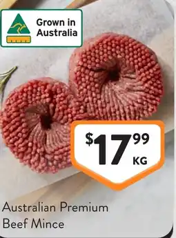 Foodworks Australian Premium Beef Mince offer