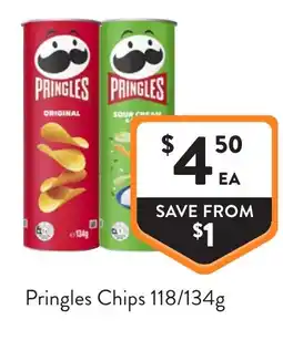 Foodworks Pringles Chips offer