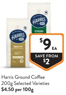 Foodworks Harris Ground Coffee offer