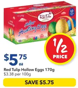 Ritchies Red Tulip Hollow Eggs offer