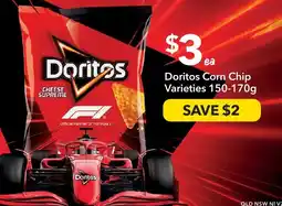 Ritchies Doritos Corn Chip Varieties offer
