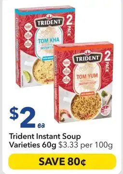 Ritchies Trident Instant Soup Varieties offer