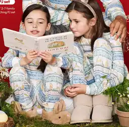 Target Family Matching Easter Younger Kids Pyjama Set offer