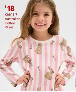 Target Sibling Matching Easter Australian Cotton Younger Girls Pyjama Set offer