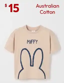 Target Miffy Australian Cotton Short Sleeve T-Shirt offer