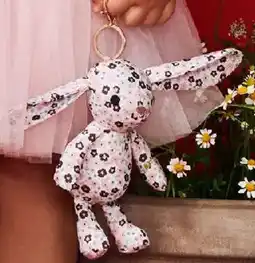 Target Kids Floral Bunny Bag Charm offer