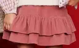 Target Australian Cotton Woven Cord Frill Skirt offer