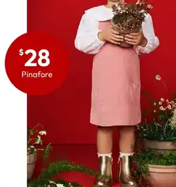 Target Australian Cotton Corduroy Pinafore Dress offer