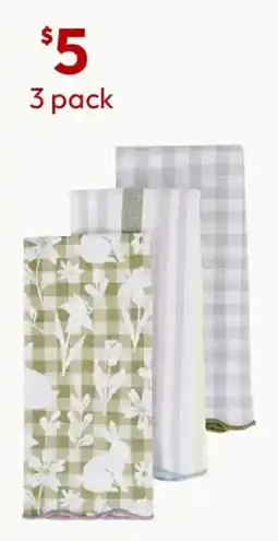 Target Anko Easter Tea Towels offer
