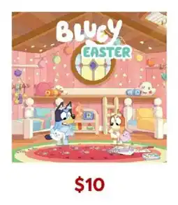 Target Bluey Easter - Book offer