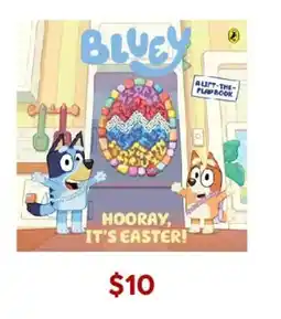 Target Bluey Easter - Book offer