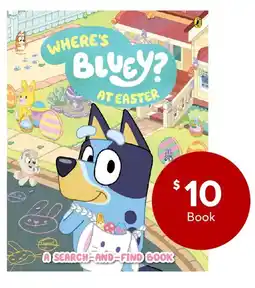 Target Bluey: Where's Bluey? At Easter - A Search-and-Find Book offer
