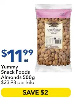 Ritchies Yummy Snack Foods Almonds offer