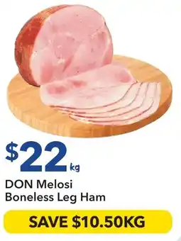 Ritchies DON Melosi Boneless Leg Ham offer
