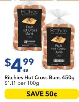 Ritchies Ritchies Hot Cross Buns offer