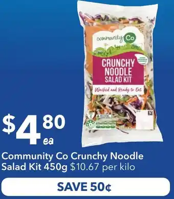 Ritchies Community Co Crunchy Noodle Salad Kit offer