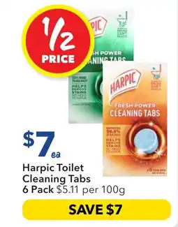 Ritchies Harpic Toilet Cleaning Tabs offer