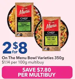 Ritchies On The Menu Bowl Varieties offer