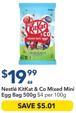 Ritchies Nestlé KitKat & Co Mixed Mini Egg Bag offer