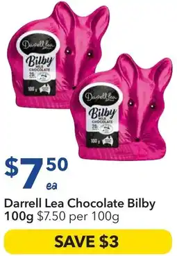 Ritchies Darrell Lea Chocolate Bilby offer