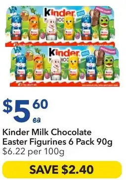 Ritchies Kinder Milk Chocolate Easter Figurines offer