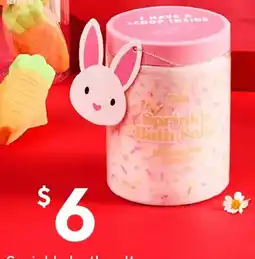 Target Sprinkle bath salts offer