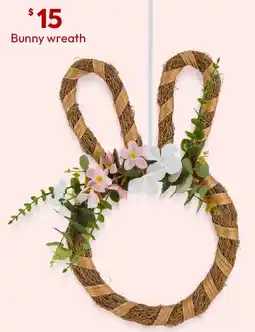 Target Bunny wreath offer