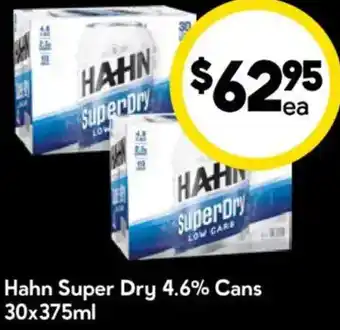 Drakes Hahn Super Dry 4.6% Cans offer
