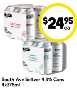 Drakes South Ave Seltzer 4.3% Cans offer