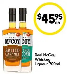 Drakes Real McCoy Whiskey Liqueur offer
