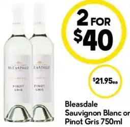 Drakes Bleasdale Sauvignon Blanc or Pinot Gris offer