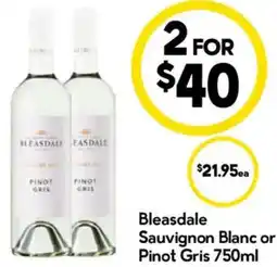 Drakes Bleasdale Sauvignon Blanc or Pinot Gris offer