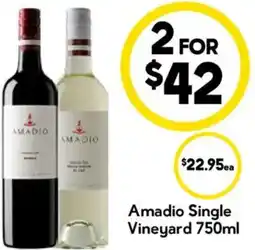 Drakes Amadio Single Vineyard offer