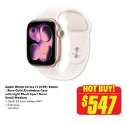 The Good Guys Apple Watch Series 11 (GPS) offer