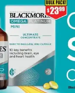 Chemist Warehouse Blackmores omega platinum mini offer