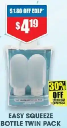 Chemist Warehouse Easy squeeze bottle twin pack offer