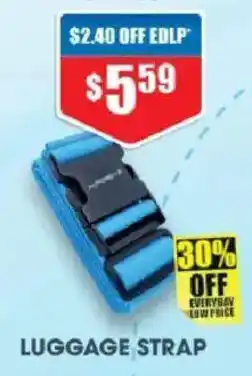 Chemist Warehouse Luggage strap offer