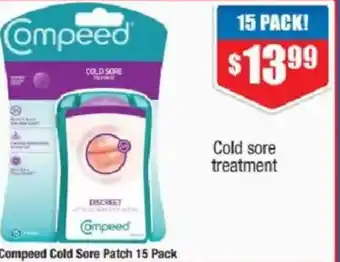 Chemist Warehouse Compeed Cold Sore Patch offer