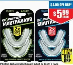 Chemist Warehouse Piksters Gobster Mouthguard Adult or Youth offer