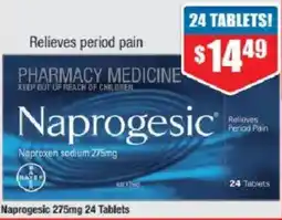 Chemist Warehouse Pharmacy medicine naprogesic offer