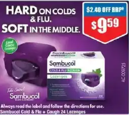 Chemist Warehouse Sambucol Cold & Flu + Cough offer