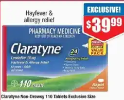 Chemist Warehouse Claratyne Non-Drowsy offer